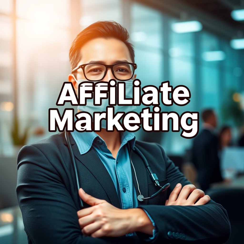 Visual representation of affiliate marketing concepts